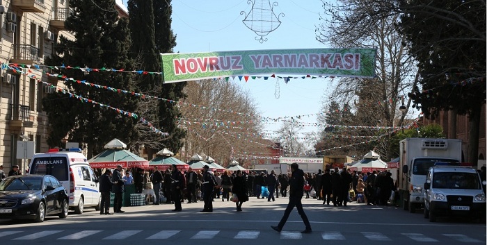 Gəncədə  Novruz yarmarkası – FOTOLAR